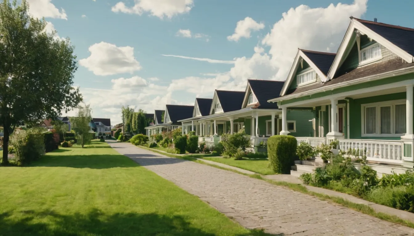 Frame houses and bungalows on a quiet street across the Yorkville area
